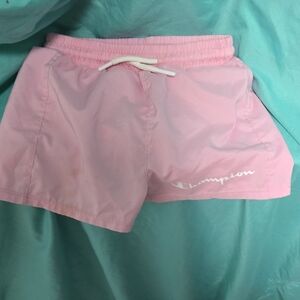 Champion Women's Soft Pink Athletic Shorts